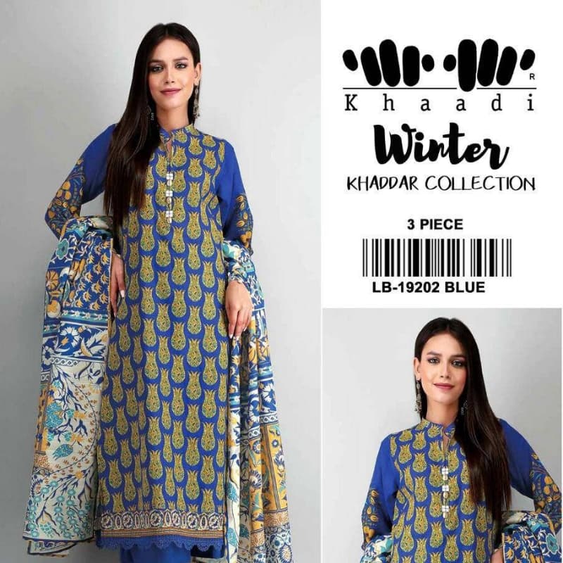 3pcs women's Khaddar suits