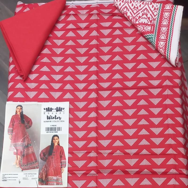 3pcs Digital Khaddar winter collection