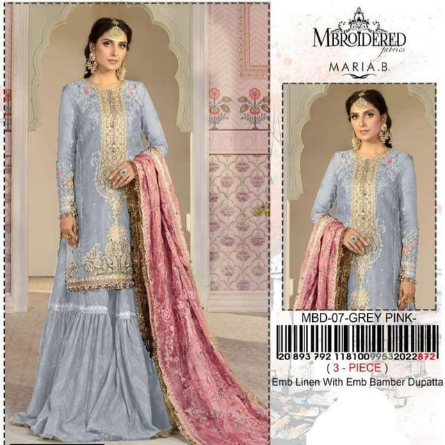 3pcs Winter Unstitched Suits