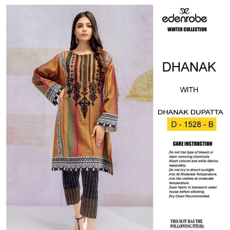 3pcs Dhanak Suits collection