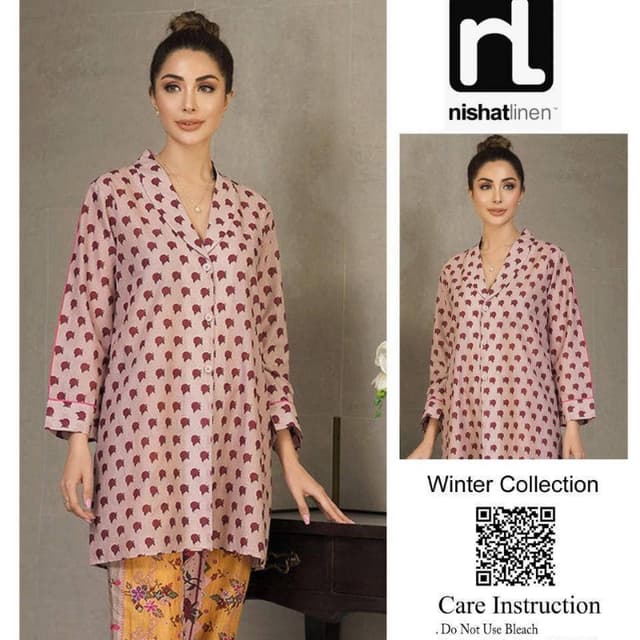 2Pcs Linen Embroidered Suits