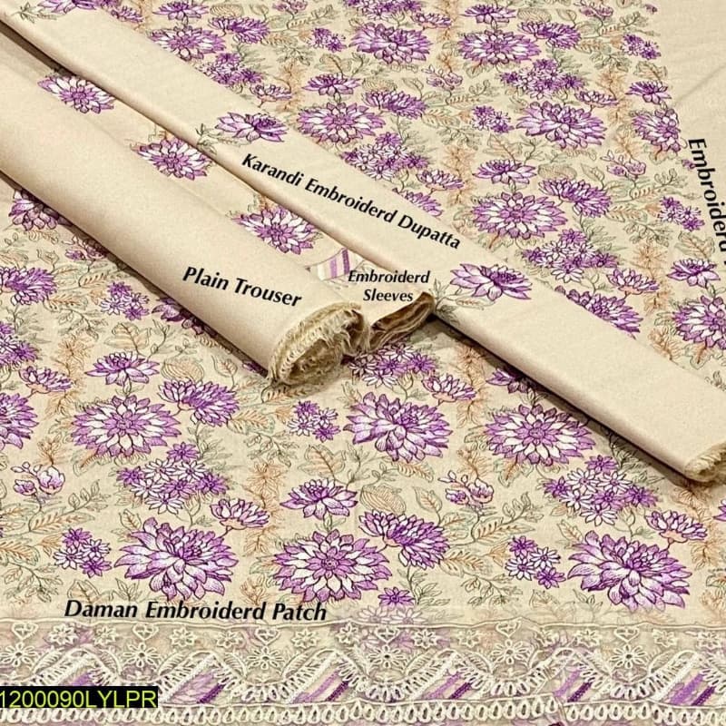 3pcs Karandi Suits collection