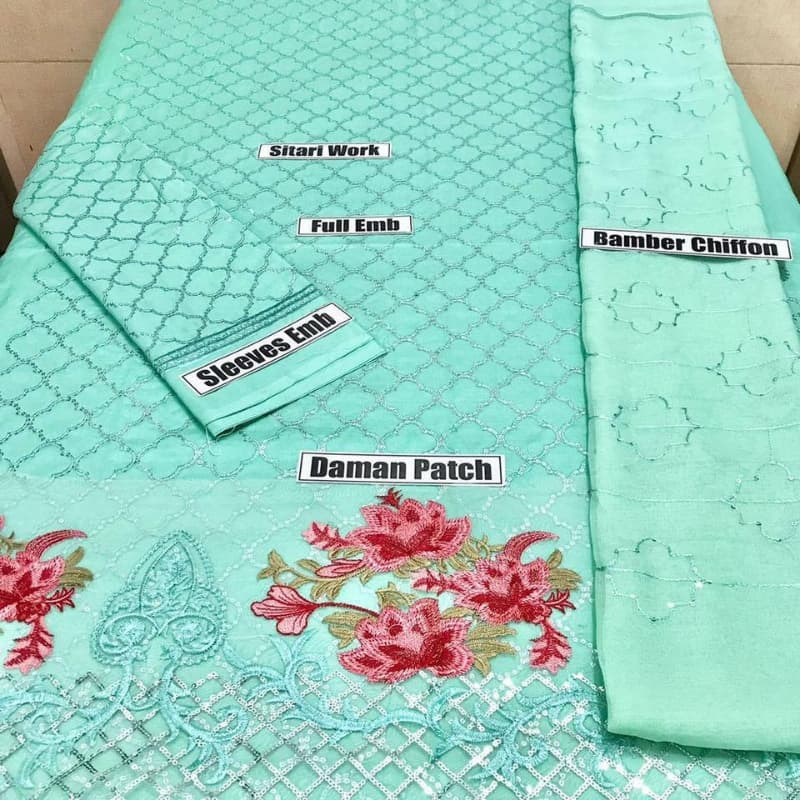 3pcs Linen Winter Collection Suits