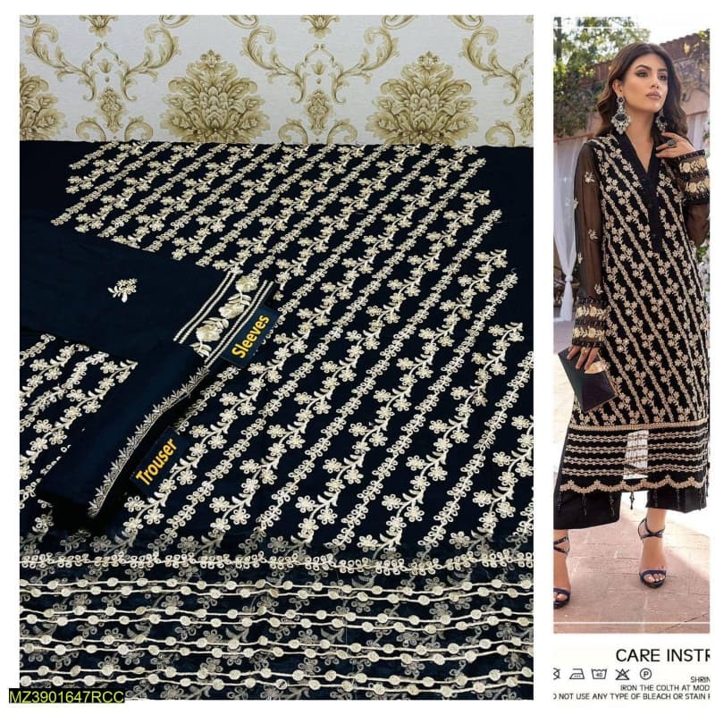 2pcs Linen Winter Collection Suits