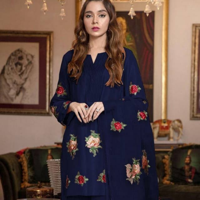 3pcs Silk Katan Suits