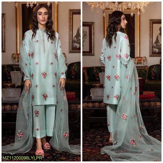 3pcs Silk Katan Suits collection