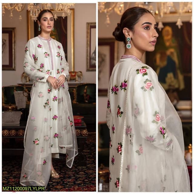 3pcs Silk Katan Suits collection