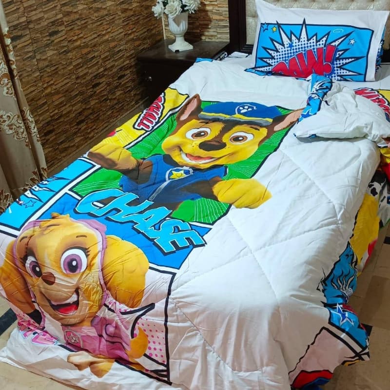 3pcs Single Comforter Set