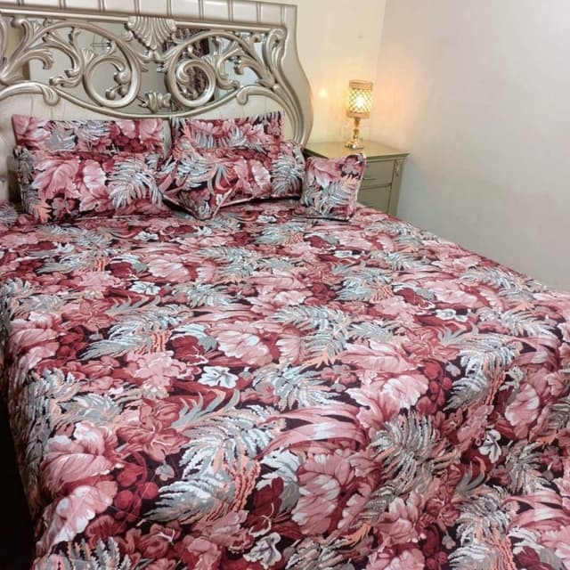 8pcs Leather Cotton Comforter Set