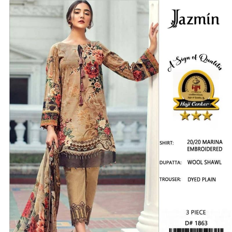 3pcs Printed embroidered Suits collection