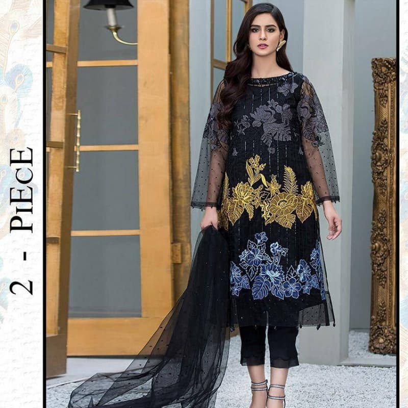 2pcs Linen Embroidered Suits collection