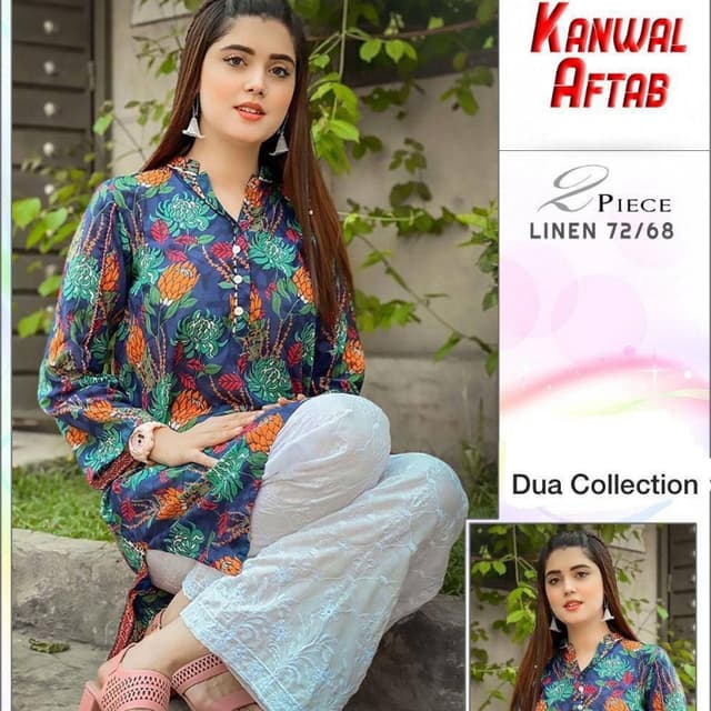 2pcs Linen Embroidered Suits collection