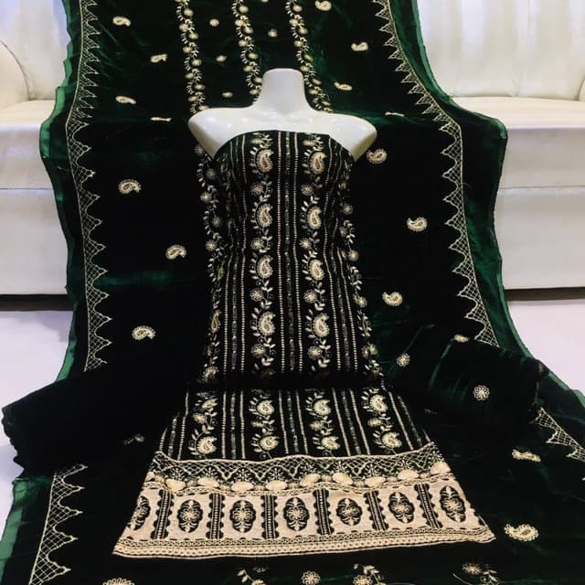 3pcs velvet Suits collection