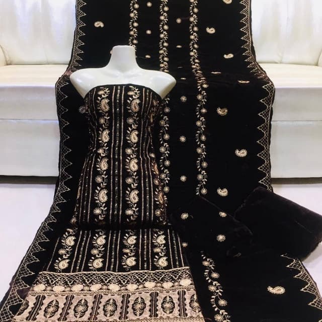 3pcs Velvet Suits collection