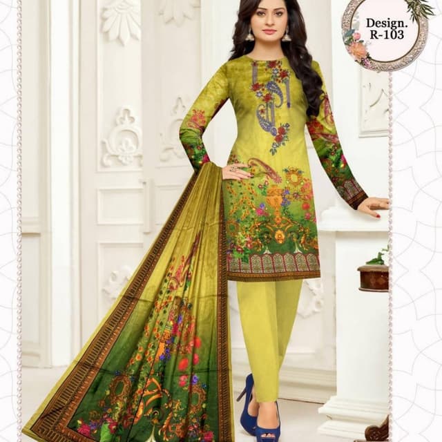 3pcs Unstitched Suits collection