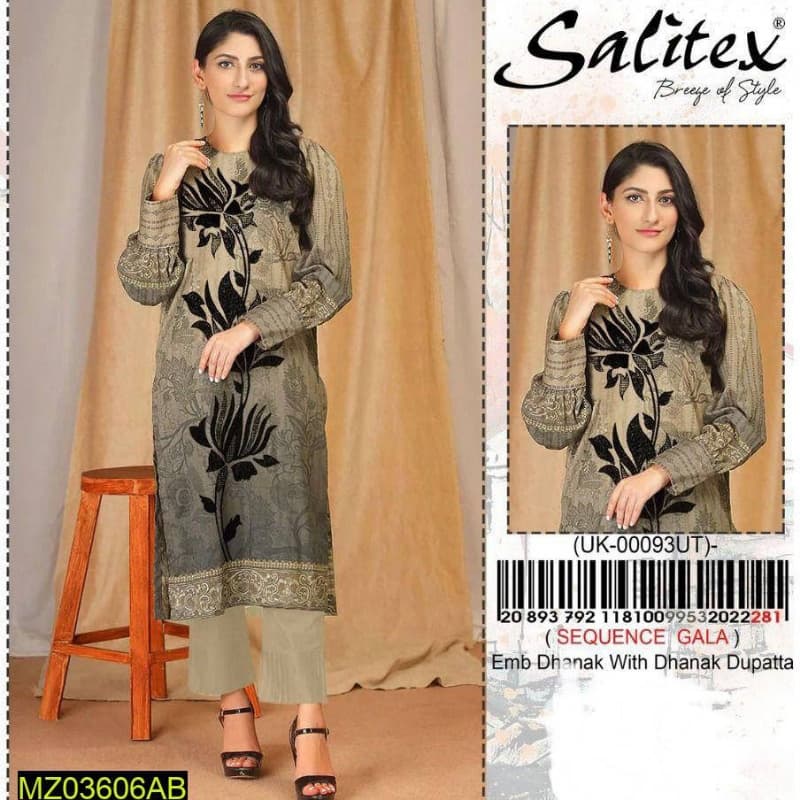 3pcs Unstitched Suits collection