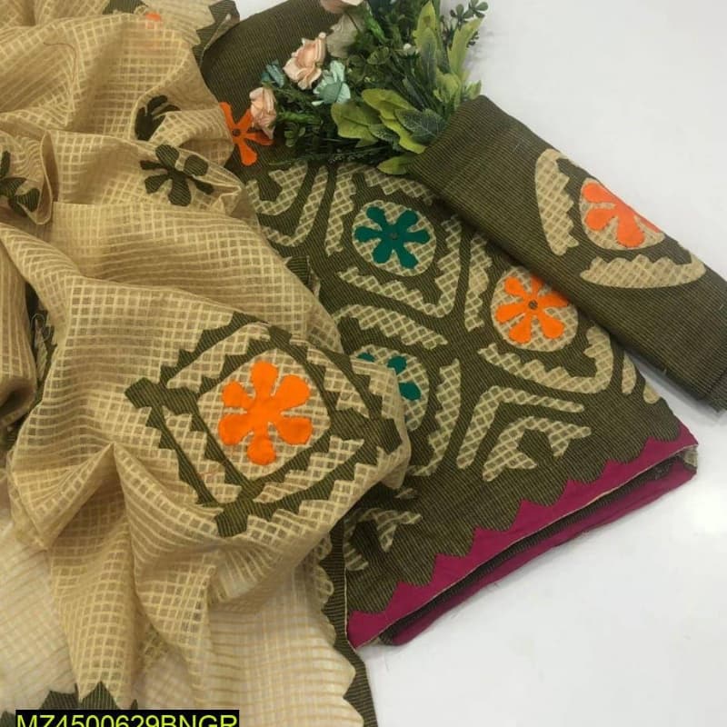 3pcs Khaddar suits collection