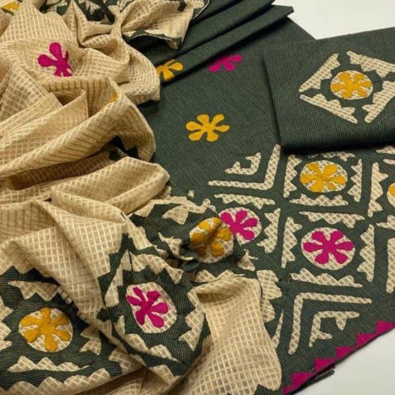 3pcs Khaddar suits collection