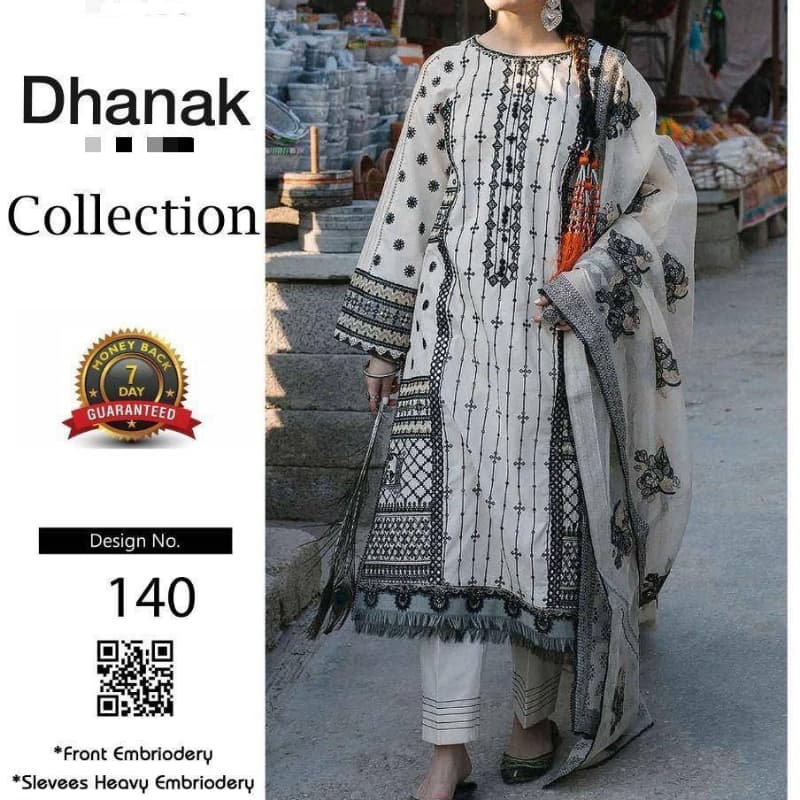 3pcs embroidered Suits collection