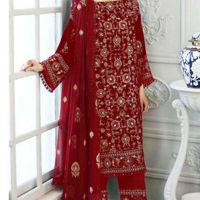3pcs Dhanak suits collection