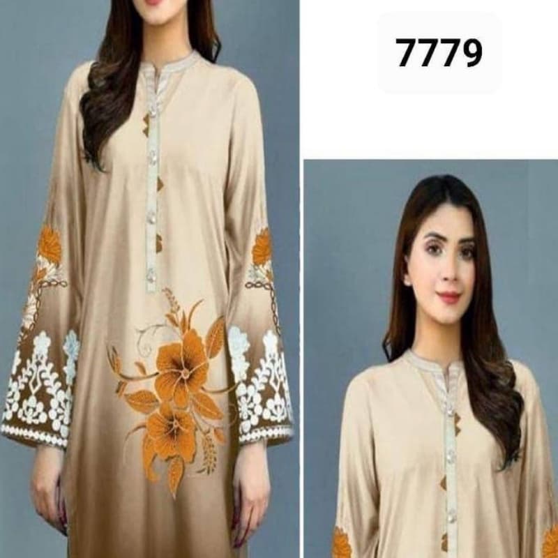3pcs Printed embroidered Suits