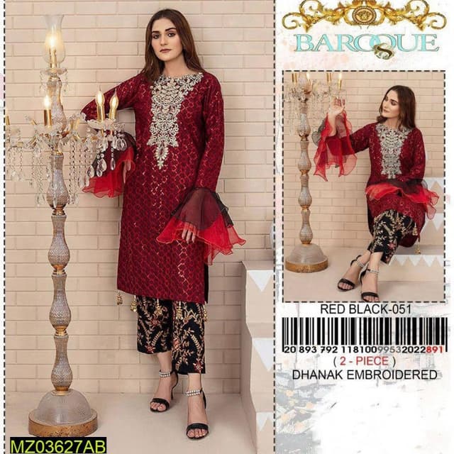 2pcs Dhanak suits collection