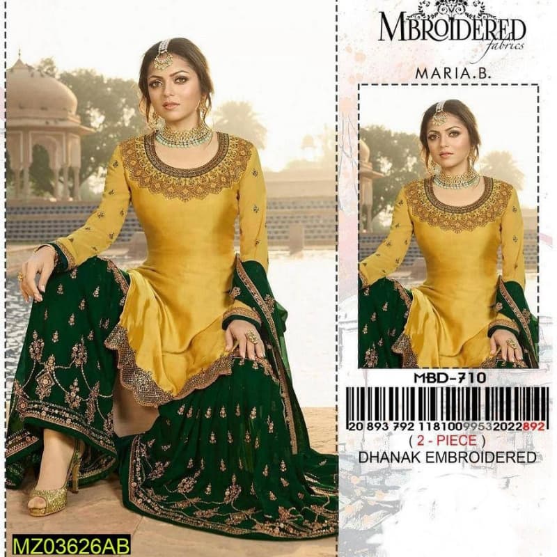 2pcs Dhanak suits collection