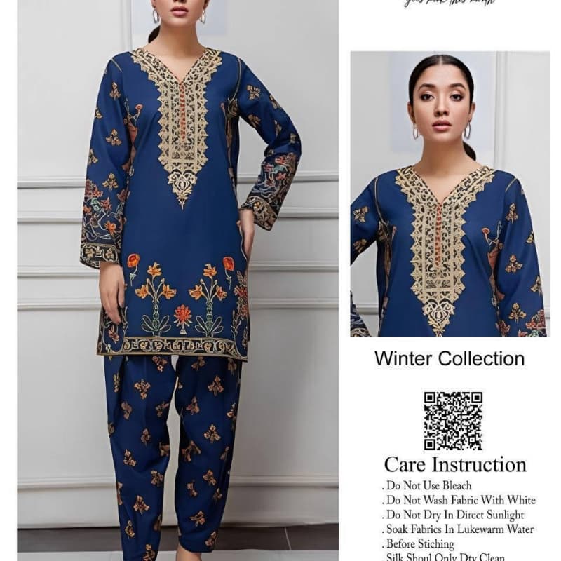 3pcs embroidered Suits collection