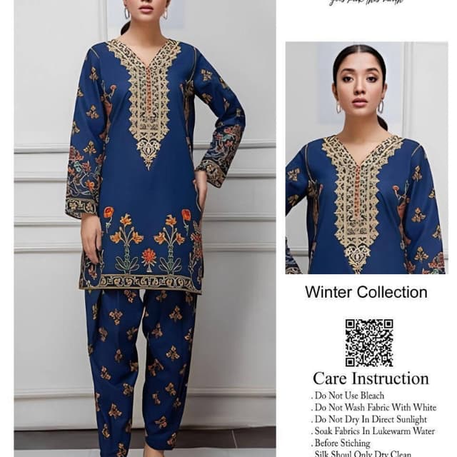 3pcs embroidered Suits collection