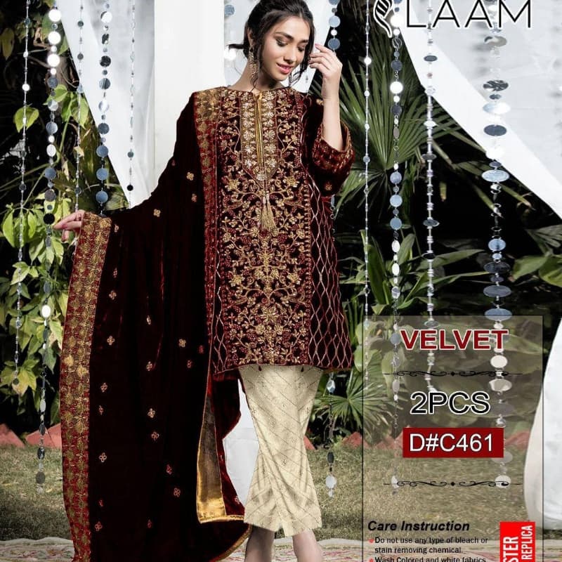 2pcs velvet Suits collection