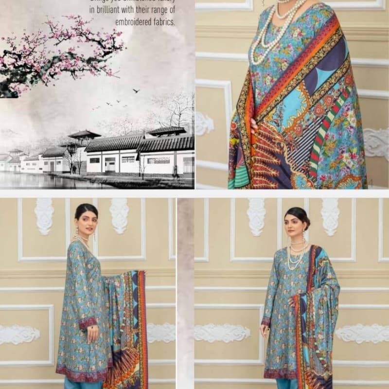 3pcs Original Printed Suits
